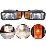 For Club Car DS Factory Size Driver/Passenger Headlights #101988001/101988002
