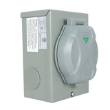 Generator Power Extension Cord Wire 30A with Power Inlet Box L14-30