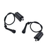 Fit For Kawasaki EX500 Ninja 500 500R 1987-2009 Set of 2 Ignition Coils