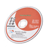 Cut-off Wheel 6" x .045" x 7/8" - Metal & Stainless Steel Cutting Discs 25 Pack