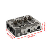 For Kubota Z751 Z750 Engine Complete Cylinder Head & Full Gasket Set 15221-03020