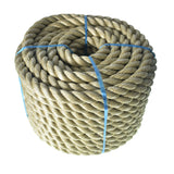 1"×100' PP Manila Rope 3 Strand Twisted Rope Arborist Bull Rope Climbing Rope