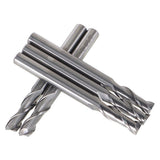 5 Pcs 3/16" 2 Flute Carbide End Mill 5/8" Length Of Cut 2" Overall Length