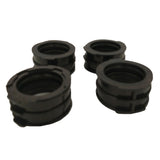 4 Pcs Carburetor Intake Manifold Joint Boot for Yamaha V-MAX 1200 1985-07 Rubber