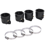 4Pcs Motorcycle Carburetor Intake Manifold Boot Joint for YAMAHA YZF600R 95-07