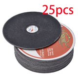 Cut-off Wheel 4-1/2"x.040"x7/8" - Metal & Stainless Steel Cutting Discs 25 Pack