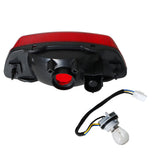 Red Tail Light Assembly Rear Brake Stop Light for Kawasaki KFX400 KSF 2003-2006