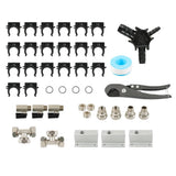 Labwork M7500 Compressed Air Piping Tubing System Master Kit 3/4" Pipe 100 FT