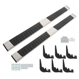 Labwork 6" Side Bars Running Boards SS For 2009-2018 Dodge Ram 1500 Crew Cab