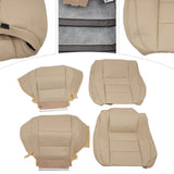 Labwork Front Left Right Seat Cover For Honda Accord 2008-2012 Bottom Top Tan