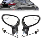 Labwork Driver & Passenger Side Power Mirrors For 2014-2019 Ford Fiesta Pair L&R