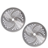 2 Pack Replace For Cutter Trimmer Weed Eater Carbide Tip Brush Blades 80T x 10"