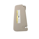 Sun Visor Passenger Right Lighted Mirror Gray Replacement for Silverado Tahoe Yukon 2007-2014 22850310