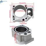 Cylinder Head + Piston + Rebuild Kit For Honda TRX500 2009-2024 12200-HP7-A01