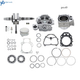 Cylinder Head/Crankshaft/Cylinder Rebuild Kit/Bearing For Honda TRX500 2009-24