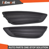 Labwork Fog Light Lamp Covers For 2015-2018 Ford Focus Driver & Passenger Side