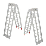 For Motorcycle ATV 1500lbs Capacity 7.5' 2x Aluminum Folding Loading Ramps Kit