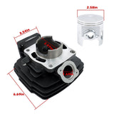 Cylinder Piston Gasket Top End Rebuild Kit STD For 79-81Yamaha DT175 MX175 new