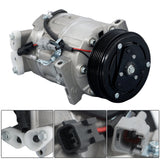 Labwork AC Compressor With Clutch 2013-18 2019 For Nissan Sentra 1.8L CO29072C
