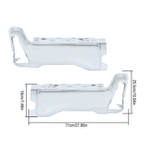 Labwork Rear Back Bumper End Cap For 2023-2025 Ford F250 F350 F450 Chrome Pair