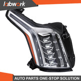 Labwork Headlight For 2015-2020 Cadillac Escalade LED Black Housing Passenger RH