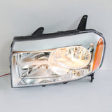 Driver Side Headlights Assembly Halogen Replacement for Honda Pilot 2012-2015 Housing Chrome Lamp LH 1PC 33150-SZA-A11