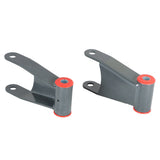Labwork 2" Rear Drop Lowering Shackle Kit 1999-07 For Ford F250 F350 Super Duty