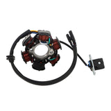 Magneto Flywheel Stator 50cc 70cc 110cc 125cc 6 Coil Pole PIT Quad Dirt Bike ATV