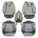 Labwork Seat Cover Left Right Bottom Top For Chevy Tahoe GMC Sierra 07-14 Gray