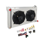 Labwork 4 Row Radiator+Shroud Fan For Chevy GMC C/K 10 20 30 Series 1967-1972