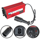 48Volt 10Amp Round 3 Pin Plug Charger with OBC bypass For Club Car Golf Cart