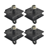 For 2004-2007 Yamaha RHINO 660 BOTTOM & TOP ENGINE MOUNT RUBBER DAMPER KIT