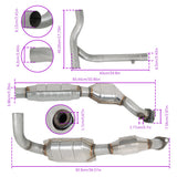 Labwork Left+Right Catalytic Converter 2001-2003 For Ford F-150 4.6L V8 4WD ONLY
