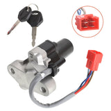 Fit For Yamaha V-STAR 650 1100 99-16 Ignition Switch Fuel Gas Cap Seat Lock Keys