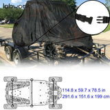 UTV Storage Cover Sun Rain Relective Strip for Can Am Maverick X3 RS 2015-2023