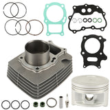 Top End Rebuild Kit Cylinder Piston Gaskets 68.5mm For Honda Recon 250 2002-2022