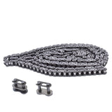 #40 08A 10 feet carbon steel roller Chain with two connections links