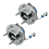 Front & Rear Wheel Hub and Bearing Assembly Replacement for Allure Lacrosse Century Lesabre Lucerne Park Avenue Regal Rendezvous 1997-2011