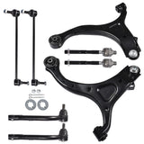 Labwork Suspension Kit Frt Control Arms Tie Rods For 2007-2012 Hyundai Santa Fe