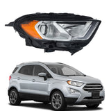 Labwork Left/LH Headlight Assy For Ford EcoSport 2018-2023 Chrome Halogen W/DRL