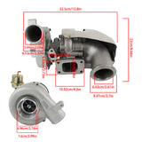 Labwork GM8 Turbo Turbocharger For 1996-2002 Chevrolet Express 2500 3500 6.5L V8