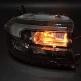 Driver Side Headlight Assembly with DRL Replacement for Maverick 2022 2023 2024 Headlamp Assembly Black LH Replacement for PZ6Z13008C