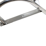 4 Steps Stainless Steel Pontoon Boat Ladder Folding Telescoping Rear Entry