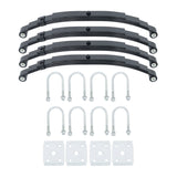 Labwork Trailer Axle Suspension Kit 1750lb Leaf Springs Ubolt Kit 3500lb Tandem