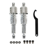 267mm/10.5" Motorcycle Rear Shocks Absorbers Round Hole Fit For Sportster DYNA