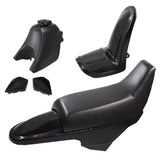NEW Plastic Fender Body Seat Gas Tank Kit for Yamaha PW50 PY50 Black