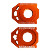 Rear Axle Spindle Chain Adjuster Blocks For KTM SX EXC XCW 125-530CC 20mm new
