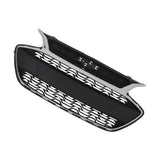 Labwork Front Bumper Upper Grille Black Chrome For 2019-2022 Chevrolet Spark