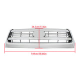 Labwork Front Bumper Grille Assembly For Toyota Tundra 2014-2021 Plastic Chrome
