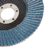 4-1/2" X 7/8" 120 Grit Premium Zirconia Grinding Wheel Flap Disc 10 Pack US